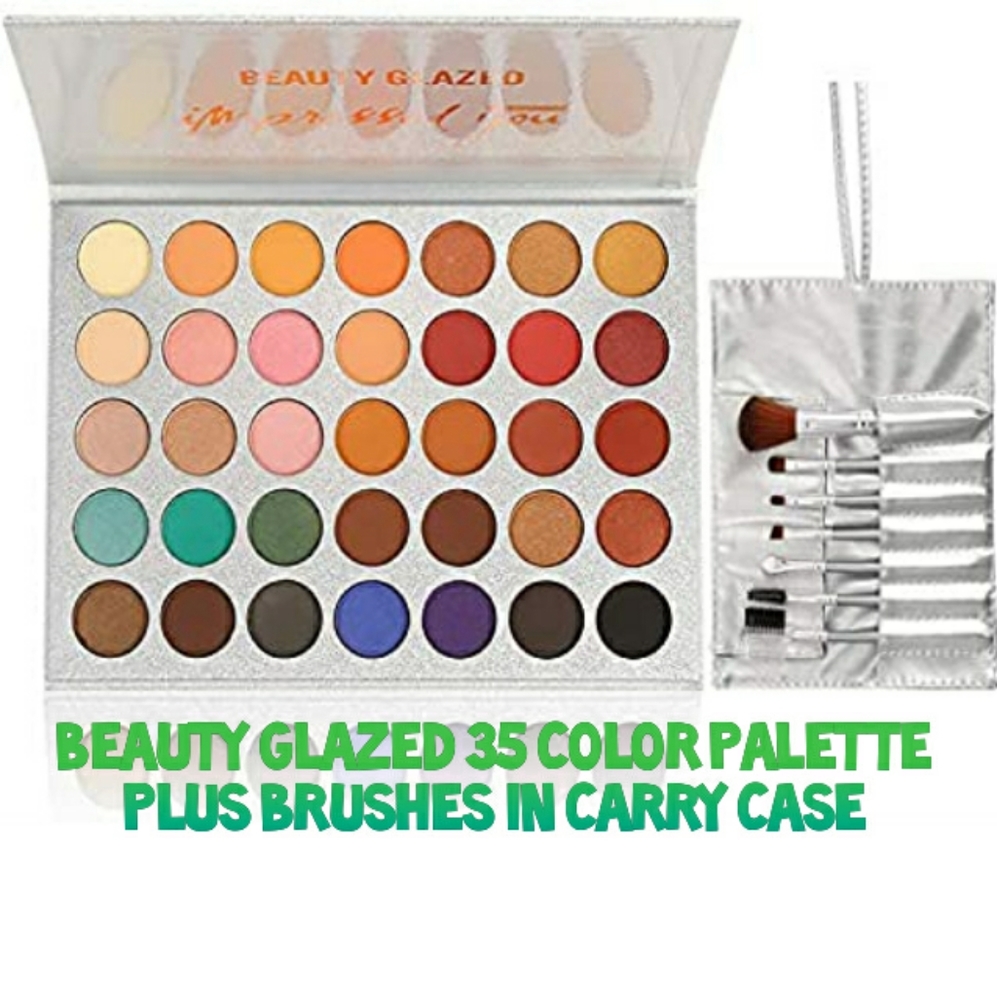 3/$25 BEAUTY GLAZED PALETTE W/ACCESSORIES